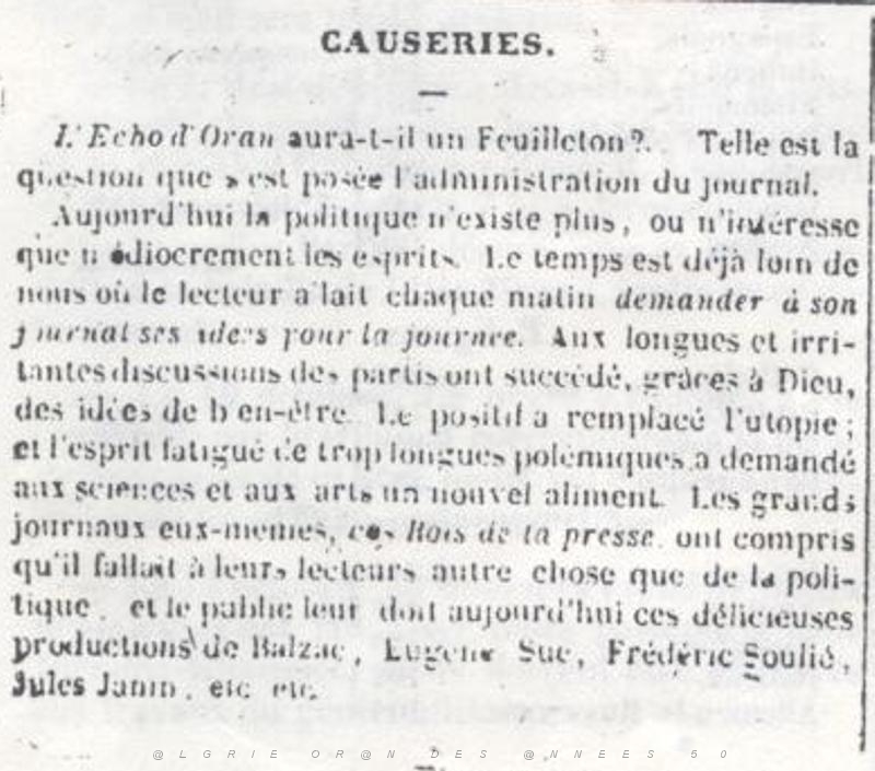 ECHO D ORAN SAMEDI 12 OCTOBRE 1844 PAGE 99 05.JPG